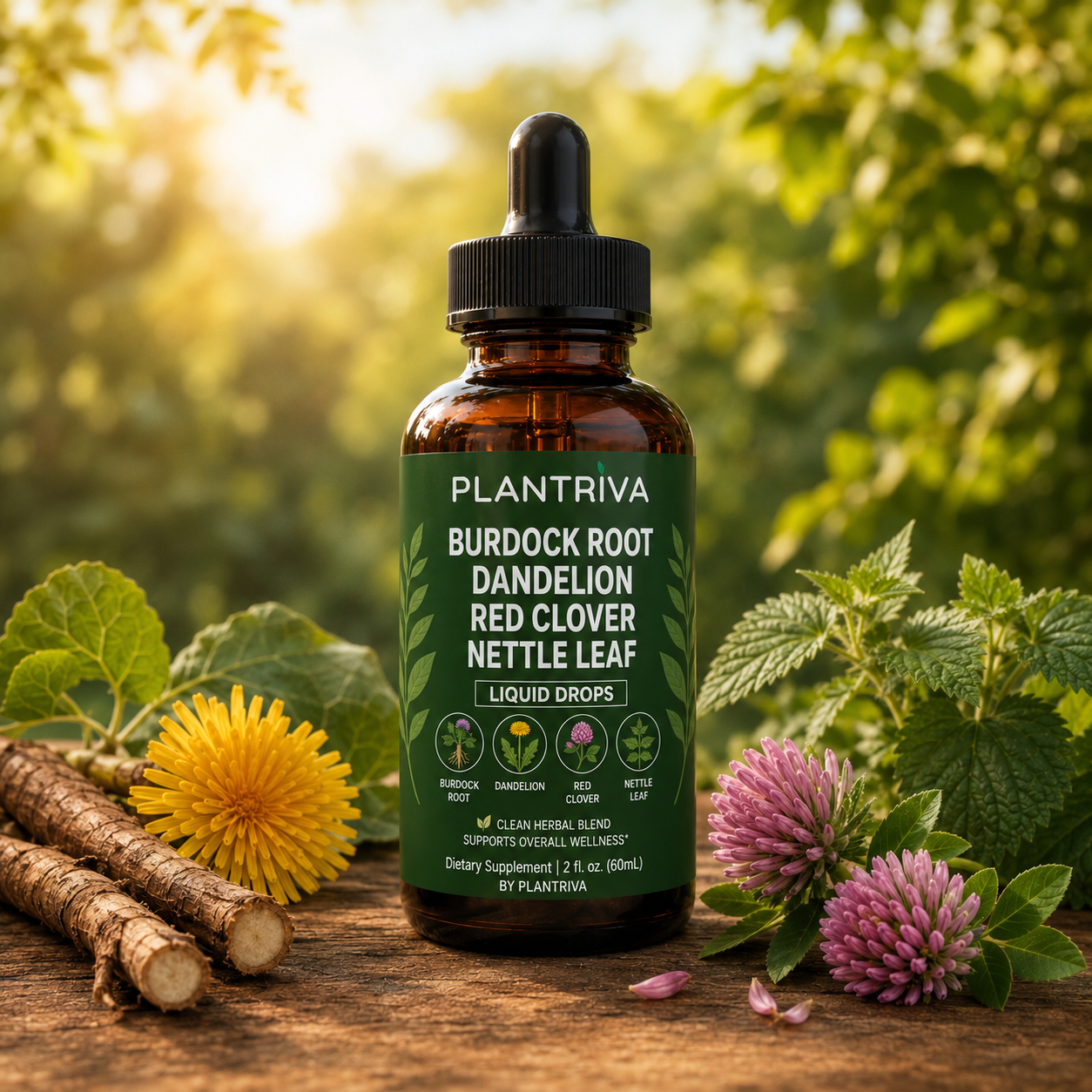 Burdock Root Acne Formula