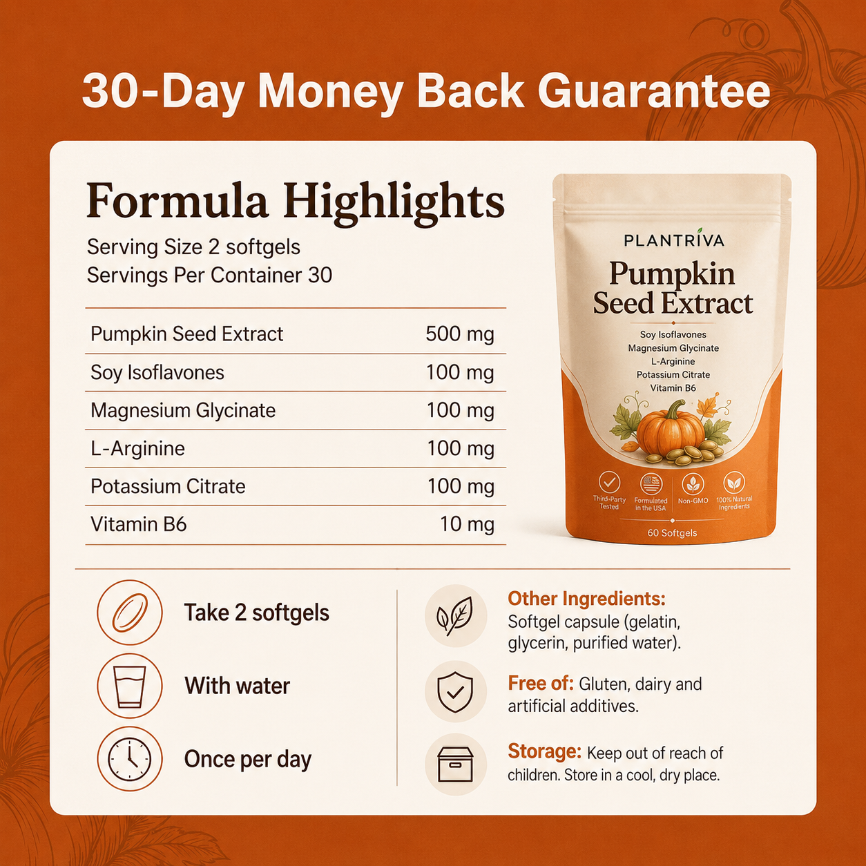 Pumpkin Seed Extract Formula
