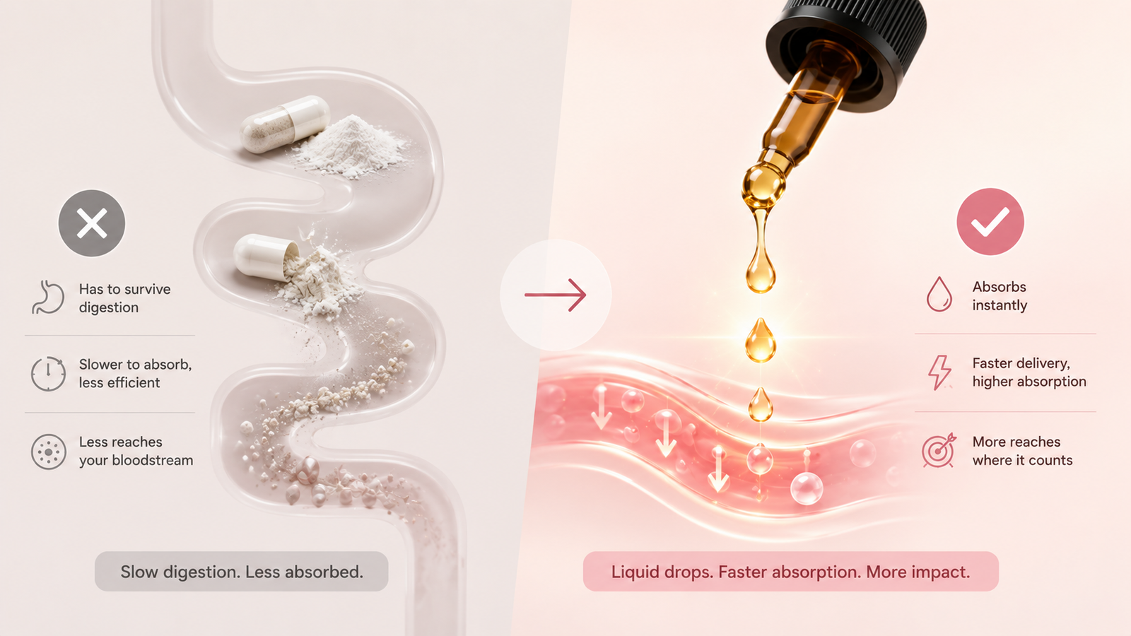 Liquid absorption